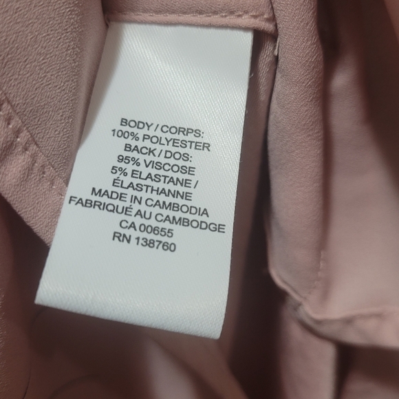 Camber & Grace Pastel Pink Short Sleeve Top S - Picture 7 of 7